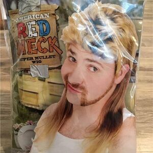 American Redneck Super Mullet Wig